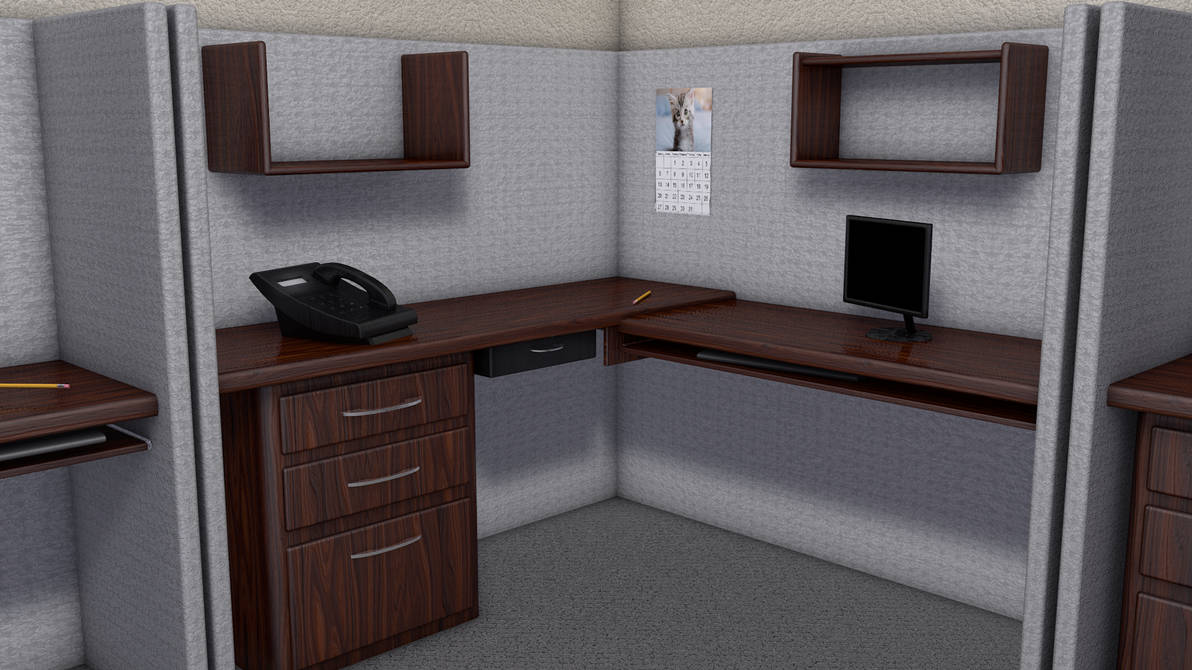 Cubicle Graphics Cubicle Rendering by EskayGFX on DeviantArt