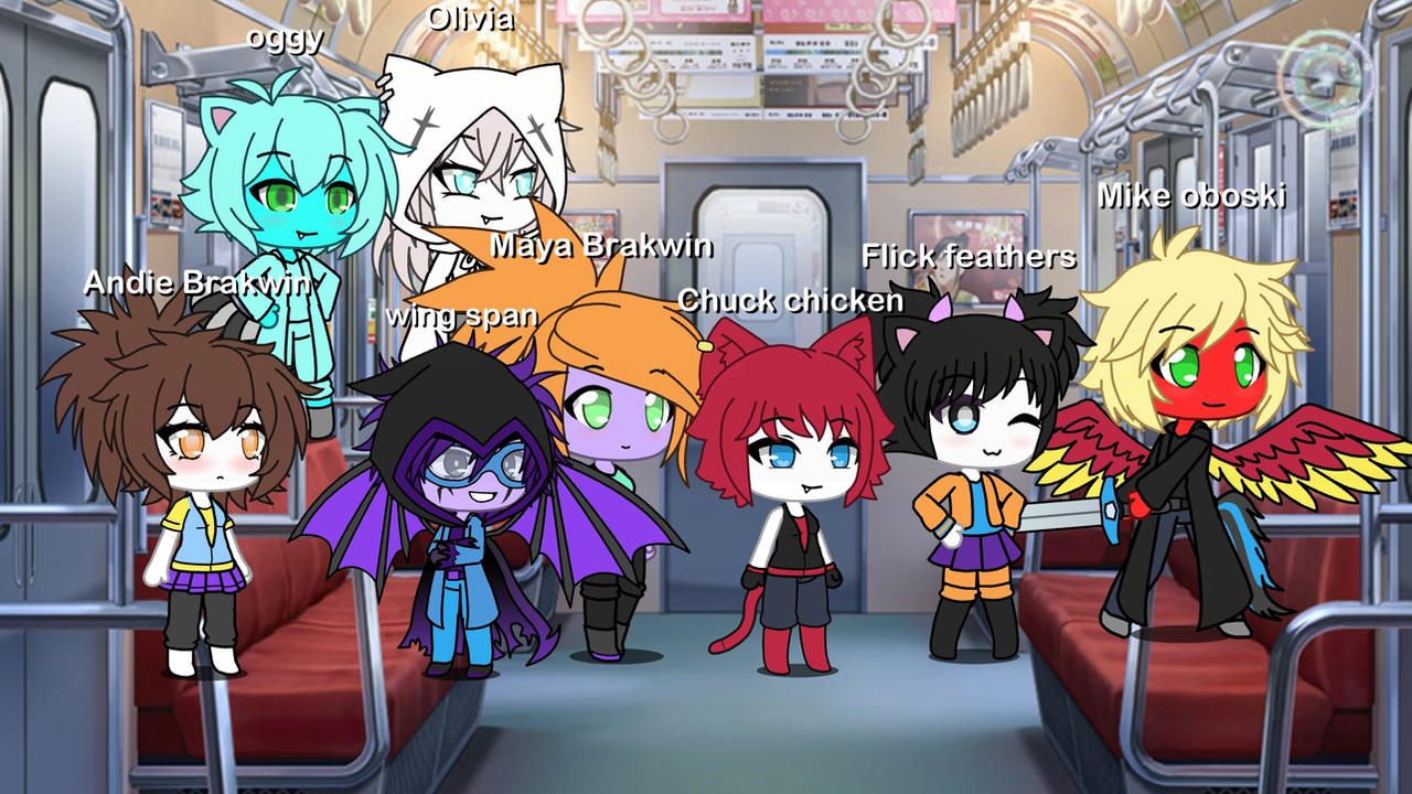 My Main Cast As Gacha Life Characters By Ashertristaxx12 On Deviantart