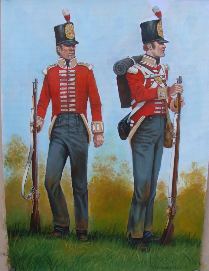 Soldiers of the 3rd Regiment of Foot