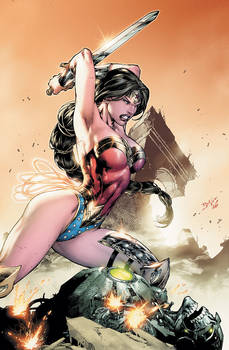 WONDER WOMAN - COLOR - by ED BENES