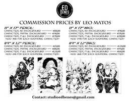 Commissions by Leo Matos 