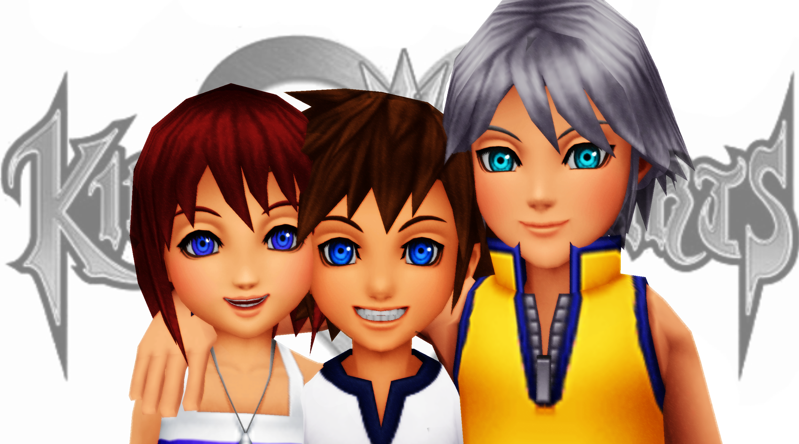 [MMD] Sora, Riku, Kairi BBS - DL!!!