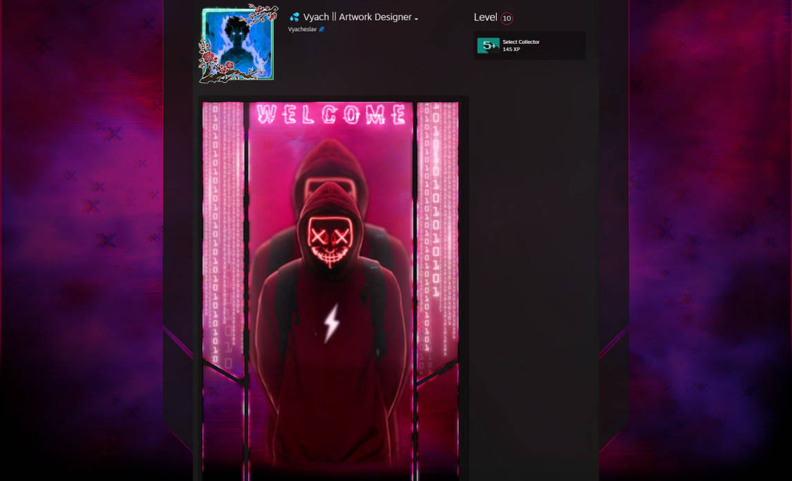 Steam Artwork | Hacker | Static by VyachDesigner on DeviantArt