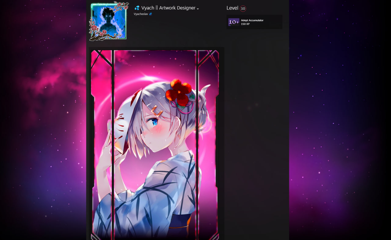 animated) Steam Artwork Profile - Andromeda by mahaka11 on DeviantArt