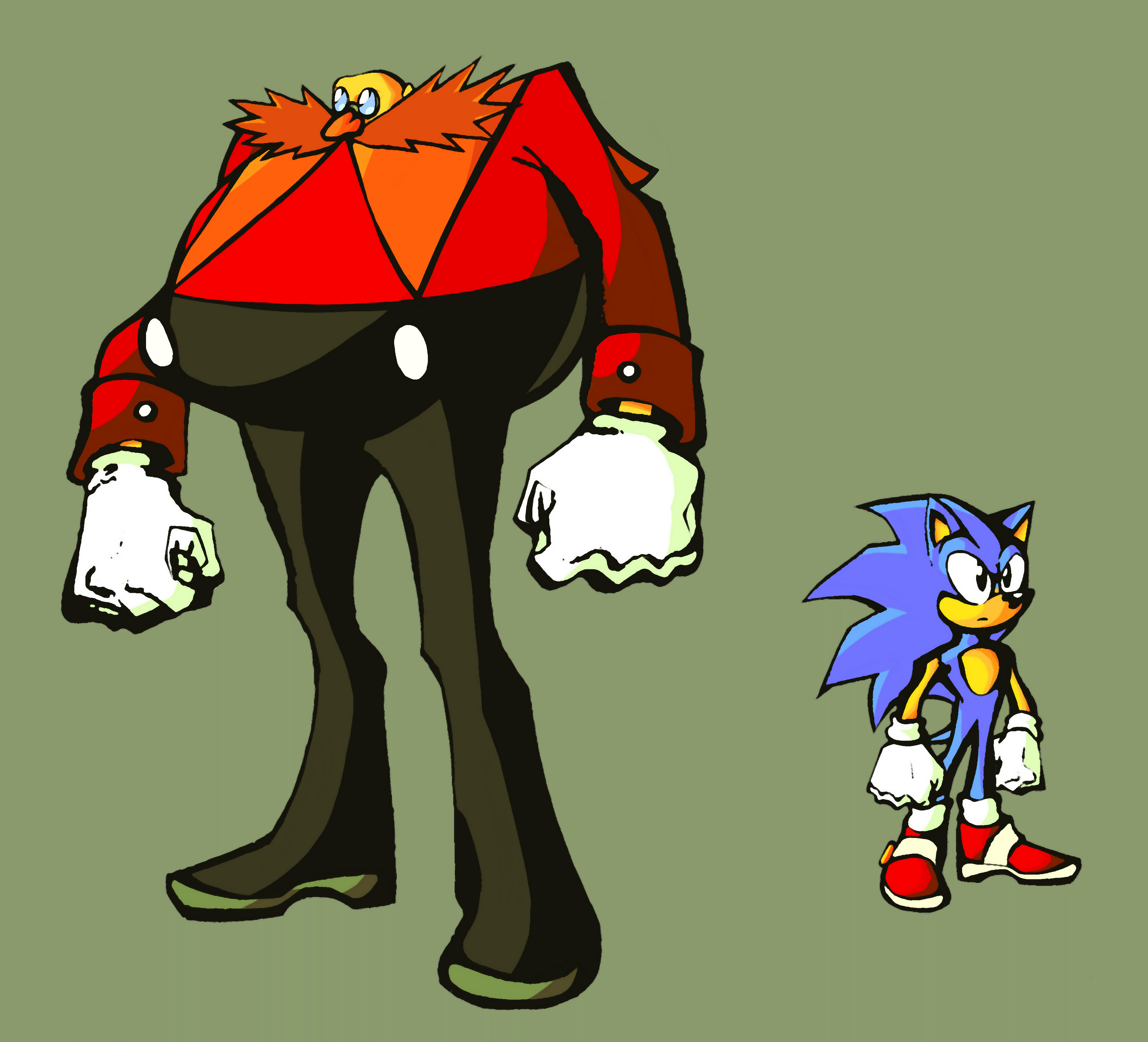 Classic Sonic by Kidd-Kai on DeviantArt