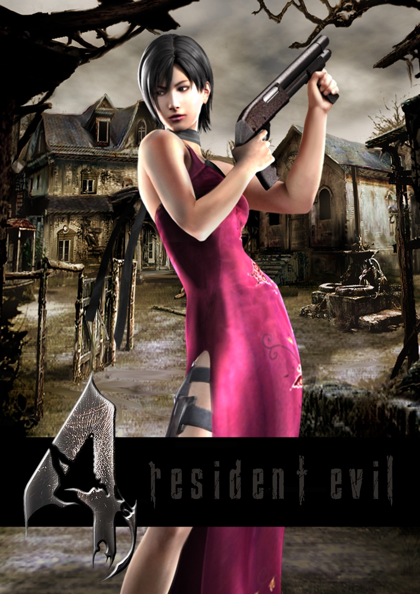 Ada Wong & TMP Art - Resident Evil 4 Art Gallery