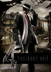 Leon S. Kennedy Gangster Costume (Resident Evil 4)