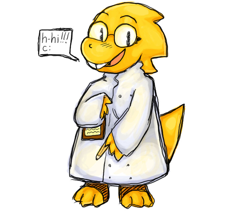 Collab - Alphys by dante-daemon on DeviantArt