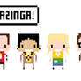 Big bang theory pixel art