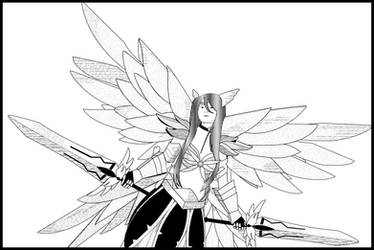 Lineart Project - Erza Scarlet