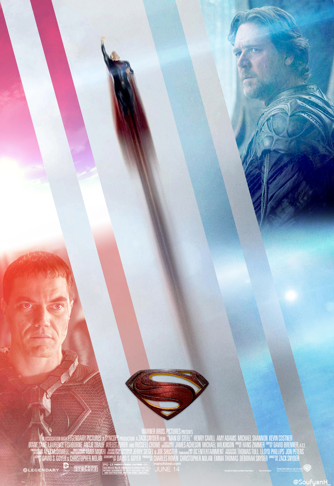 Superman: The Man Of Steel (2009) Poster by AlexTheTetrisFan on DeviantArt