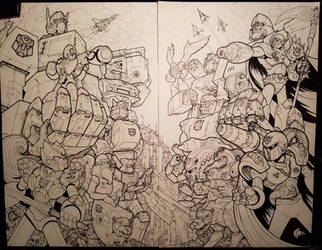 Transformer Deviantart Inks RadicalDreamerX - Hobbyist, Traditional Artist | DeviantArt