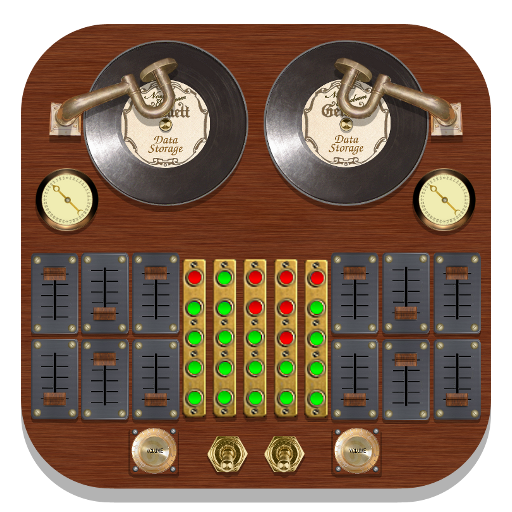 Steampunk mixer icon Mk2