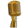 Steampunk Microphone Icon V2