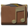 Steampu Victorian Music Folder Icon