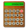 Steampunk-Victorian Calculator Icon