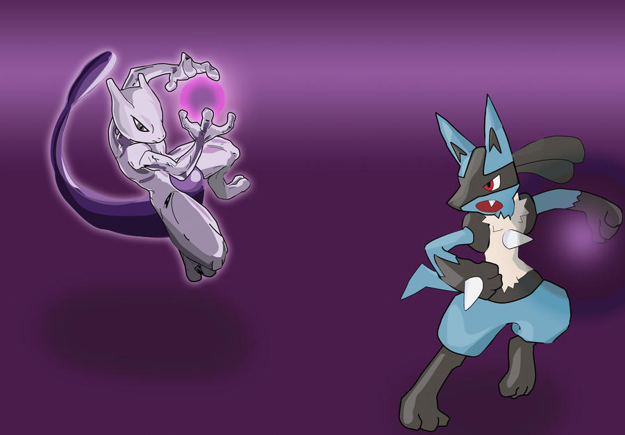 Mewtwo Vs Lucario by kjblues on. edit. download. 