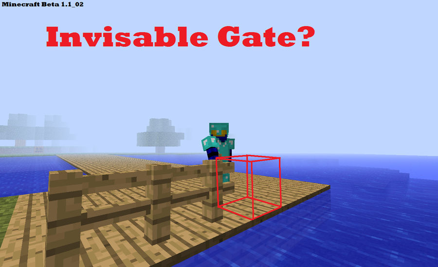 MineCraft Invisable Gate by DemonTails282 on DeviantArt