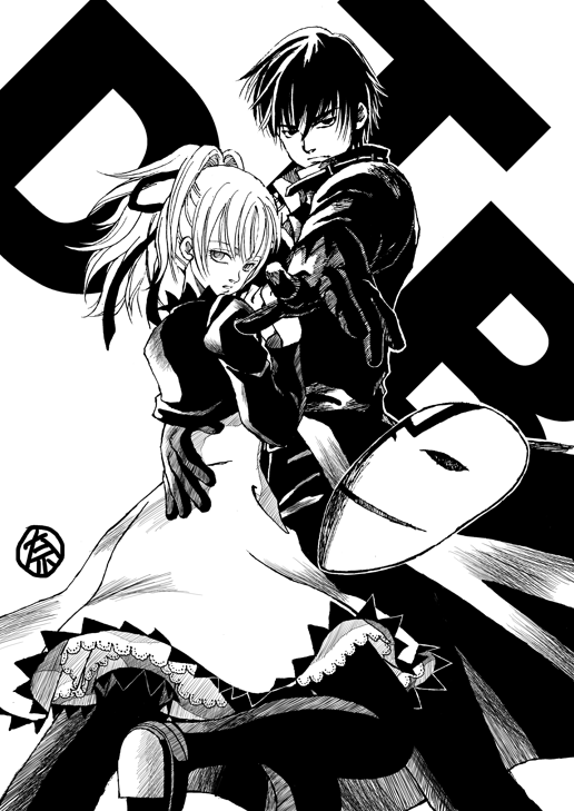 DARKER THAN BLACK : Hei and Yin by thee-namichelle-gun on DeviantArt