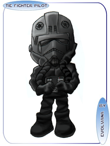 Tie fighter pilot - chibi