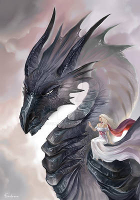 Daenerys and Drogon