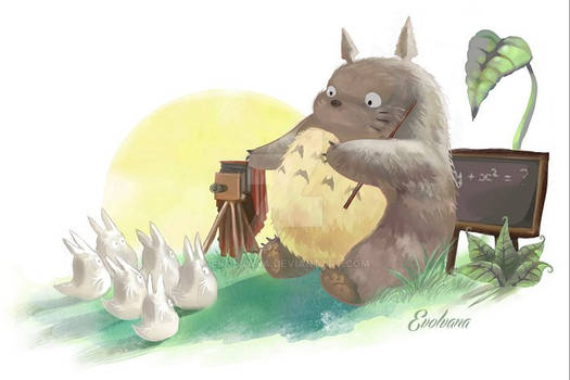 Totoro the teacher
