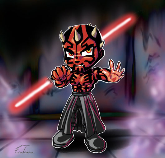 Chibi Darth Maul