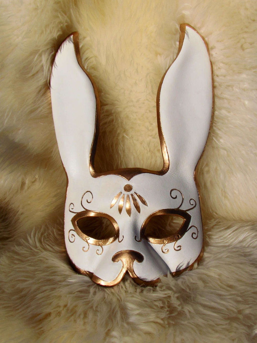 Bioshock inspired Splicer Rabbit Leather Mask