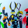 Loonatics group drawing