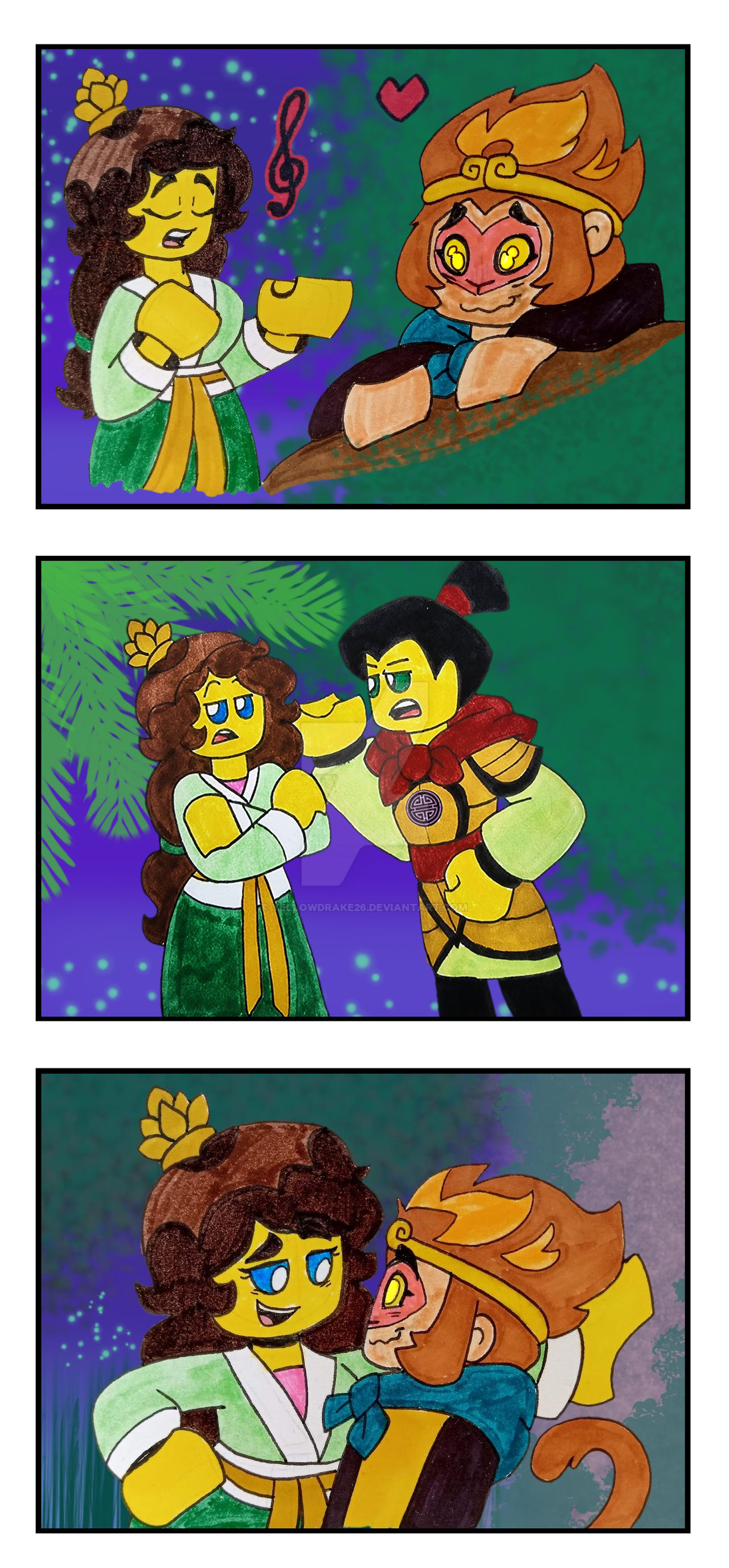 Secrets and Arguements by Yellowdrake26 on DeviantArt