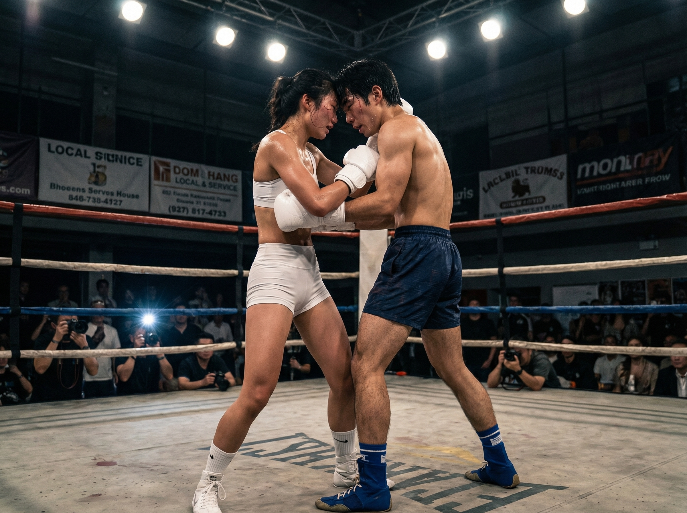 Magicmaya Boxing Ethan vs Maya- 1 by Phantrixx on DeviantArt