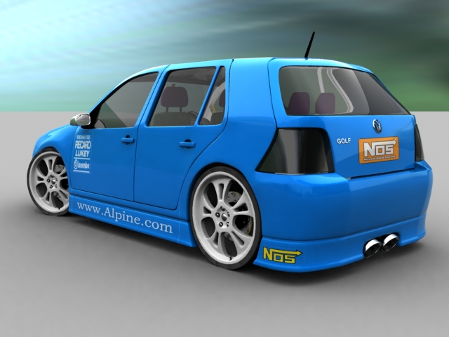 VW Golf 7 2013 3D tuning 4 by JDimensions27 on DeviantArt