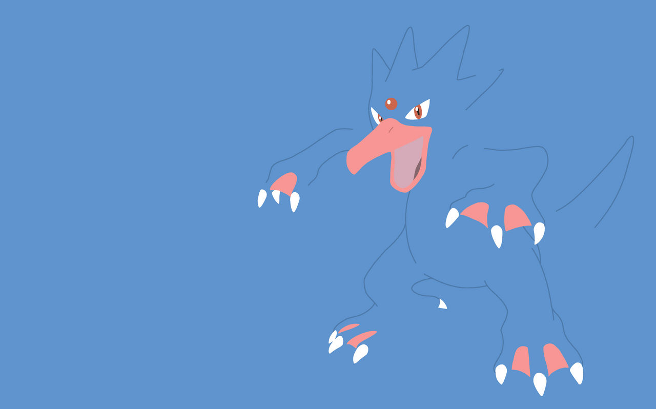 055 Shiny Golduck by UnusualPotato1872 on DeviantArt