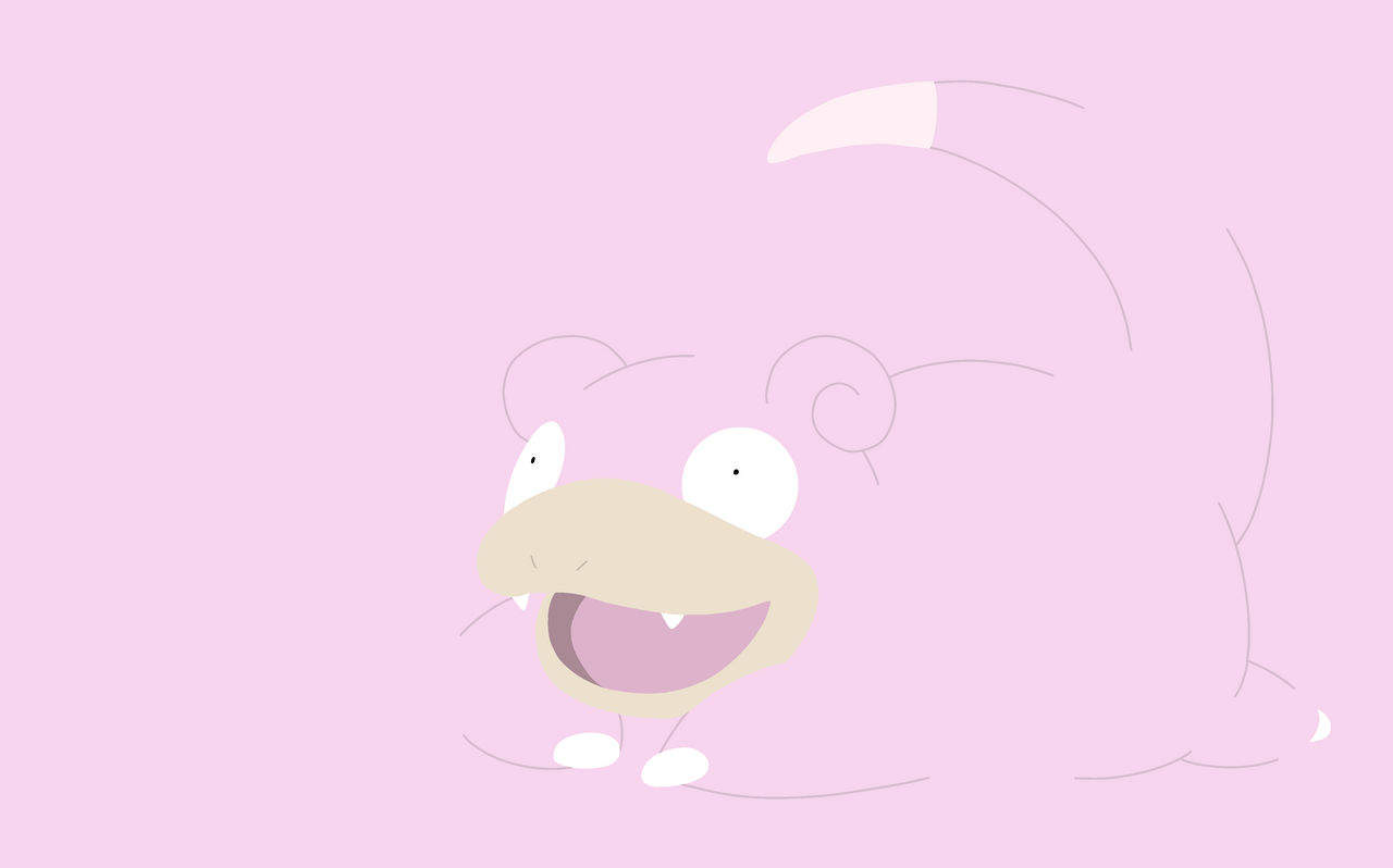 079 Shiny Slowpoke by UnusualPotato1872 on DeviantArt