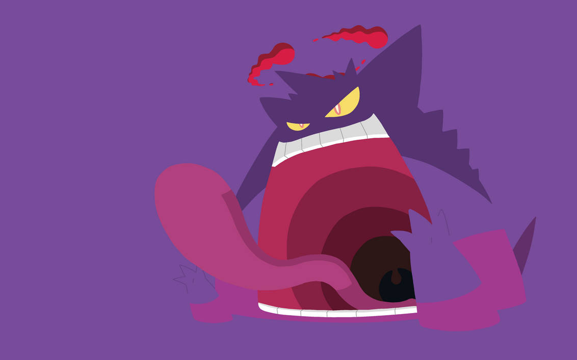 0094 - Pokemopolis Gengar Gigantamax Shiny Edit by JorMxDos on DeviantArt