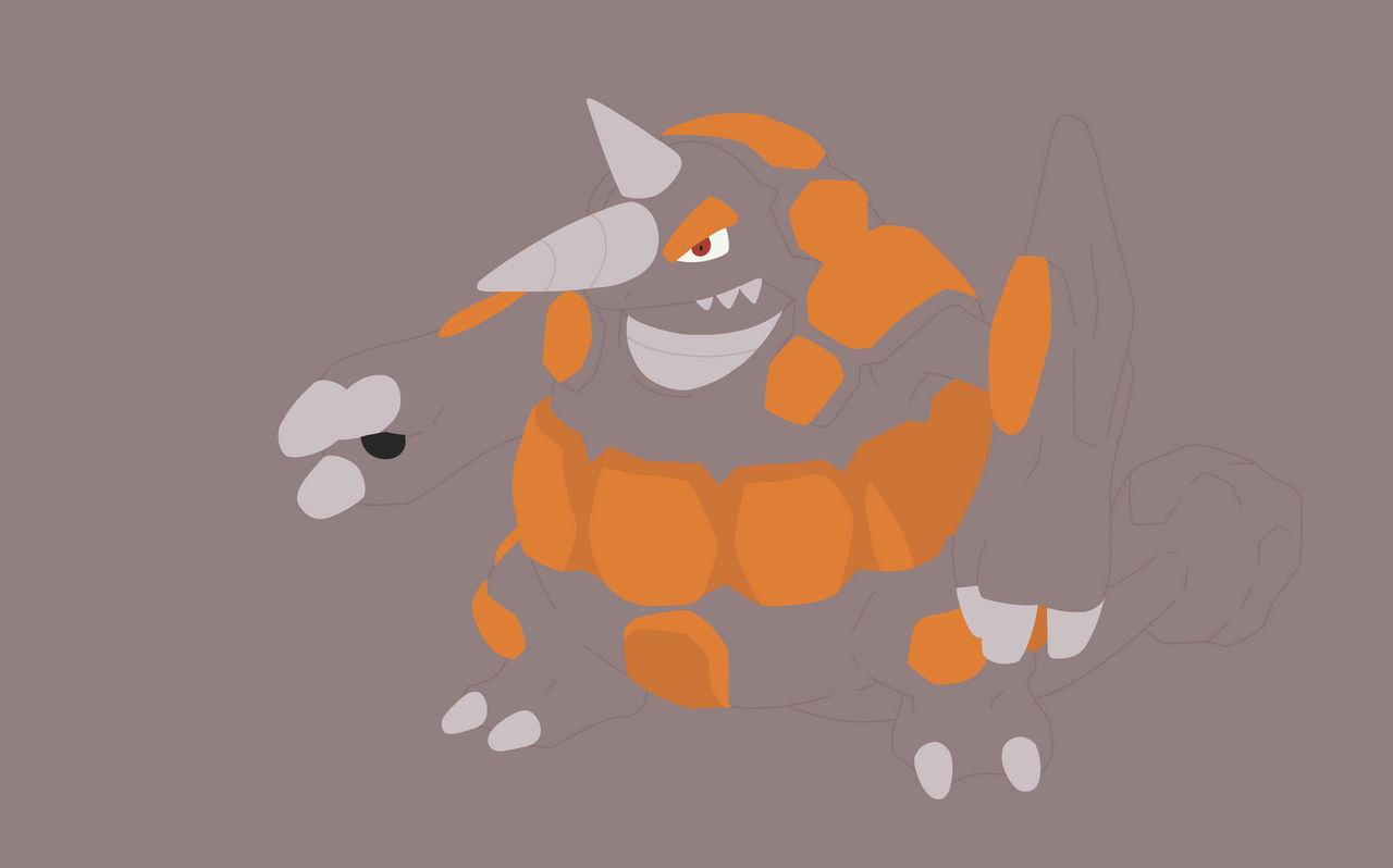 Rhyperior Draw 464 Male Rhyperior by UnusualPotato1872 on DeviantArt
