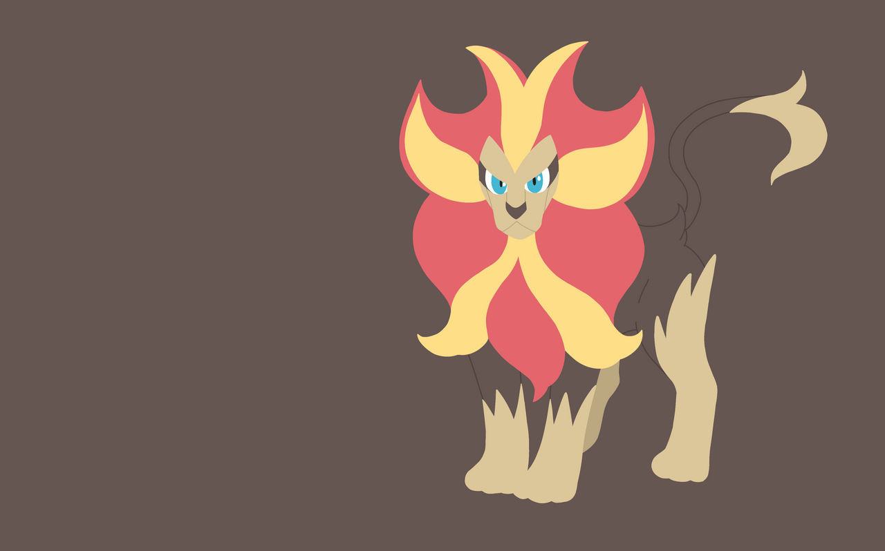 668 Male Pyroar by UnusualPotato1872 on DeviantArt