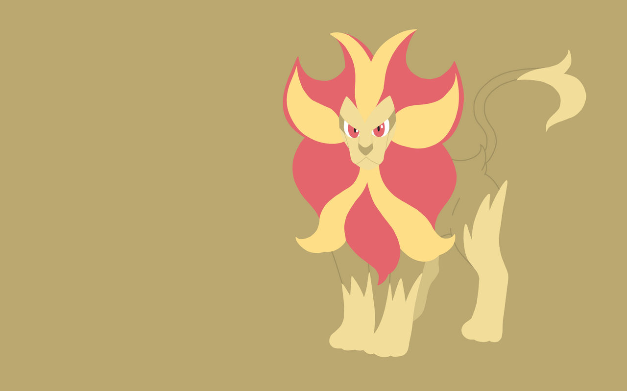 668 Shiny Male Pyroar by UnusualPotato1872 on DeviantArt