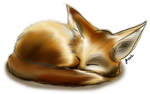 Fennec Fox by jessay-bunnybee