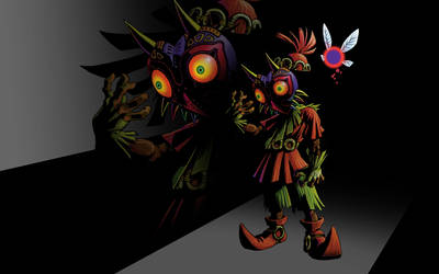 Skull Kid and Tael