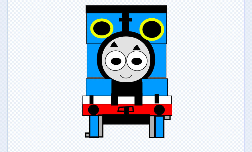 Thomas but sprunki pyramixed style by trainsandsprunksfan on DeviantArt