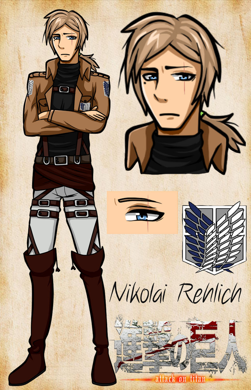 [ r e f ] Attack on Titan OC - Nikolai Rehlich