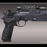 Antonio Offensive 990 Machine Pistol