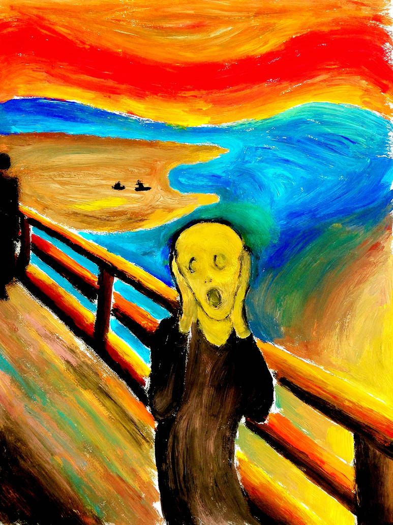 Munch, Edvard, L'urlo, 1893 by marnuiri on DeviantArt