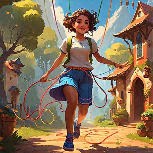 I can jump rope really well. by Ursulafromwiisports on DeviantArt