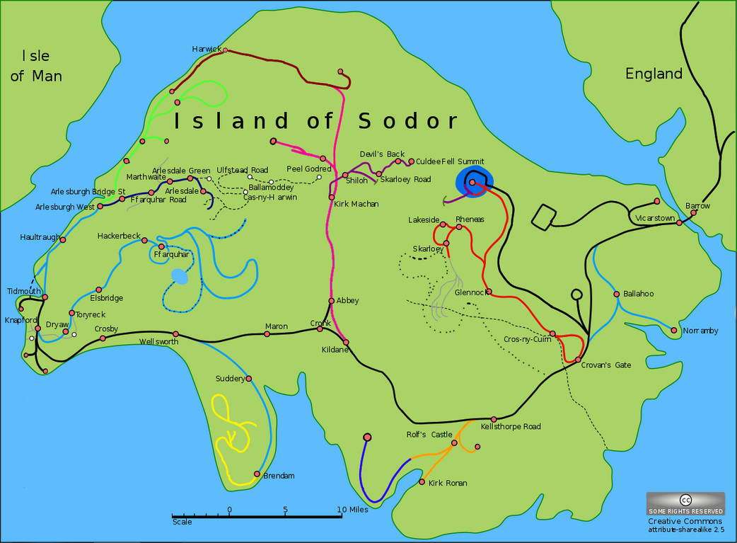 My Headcanon Sodor Map by RosalinaBjrfanart on DeviantArt