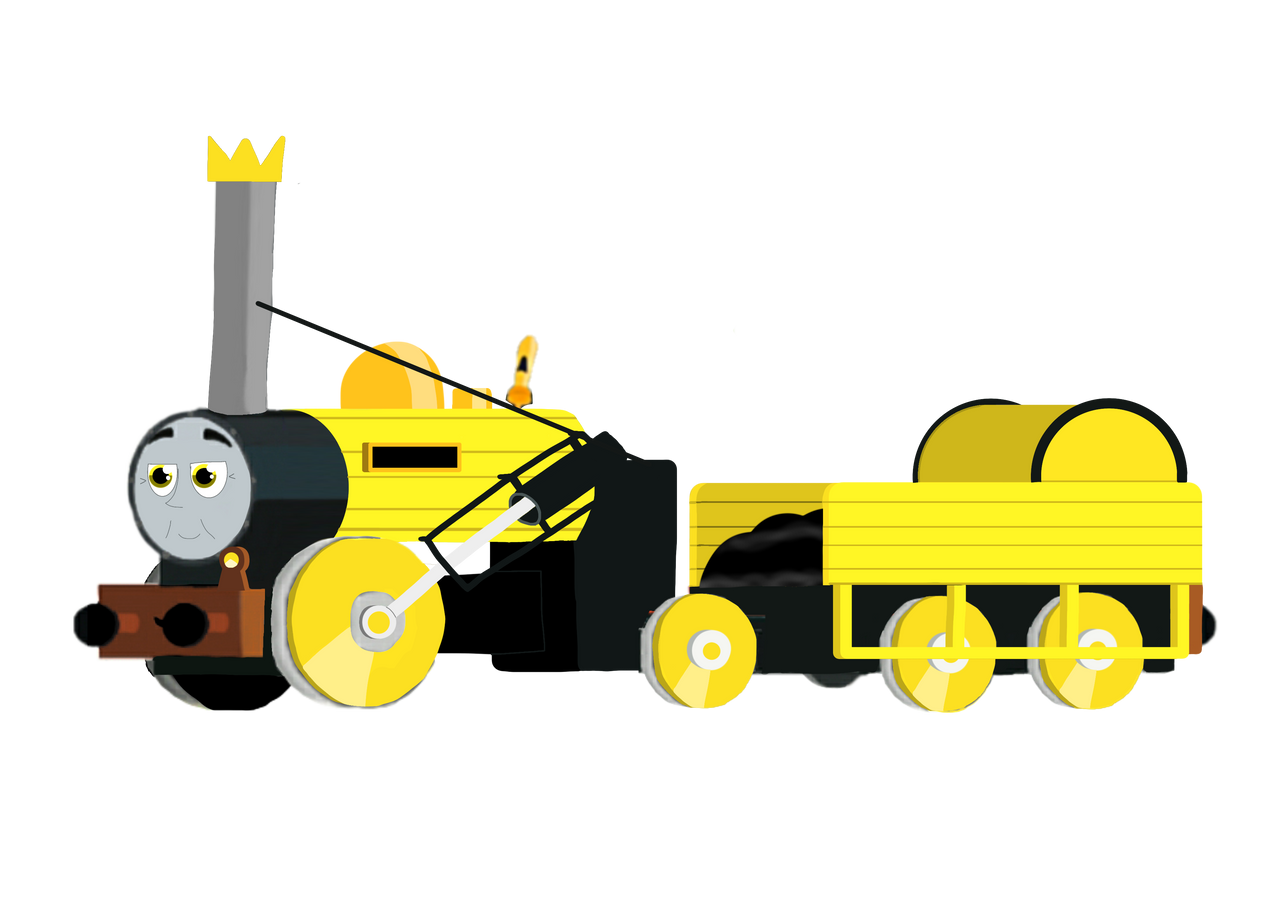 Stephen the Rocket in All Engines Go by RosalinaBjrfanart on