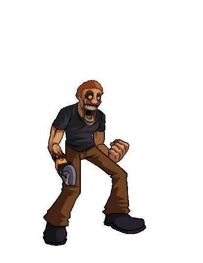 Bad Paintain Does Bad Things Guy Idle by CoAlgier on DeviantArt
