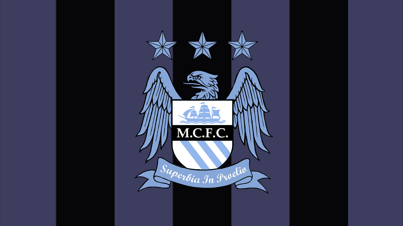 Download wallpapers Manchester City, Football Club, New emblem