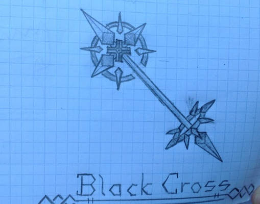 Custom Weapon Sketch #2: Black Cross